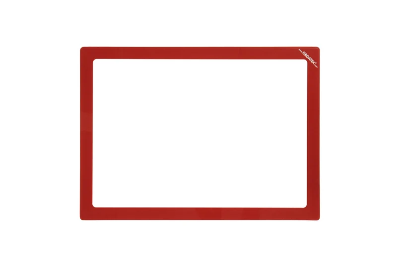 Magnetic Window Dokumentenfenster DIN A4 quer, Rot, 10 St. / Pack.
