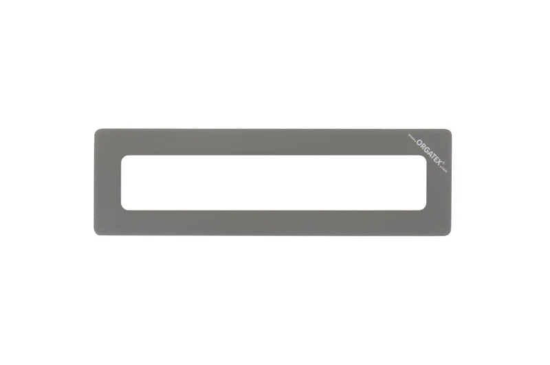 Magnetic Window Überschriftenfenster für DIN A4 hoch / A5 quer, Hellgrau, 10 St. / Pack.