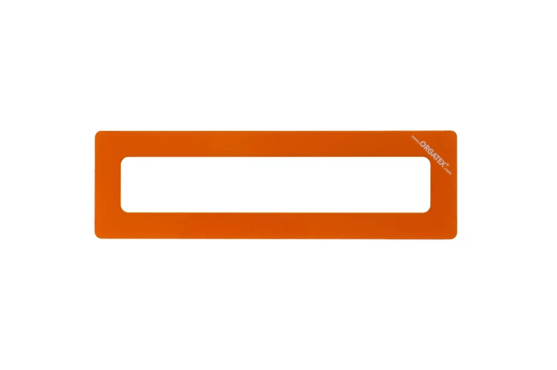 Magnetic Window Überschriftenfenster für DIN A4 hoch / A5 quer, Orange, 10 St. / Pack.