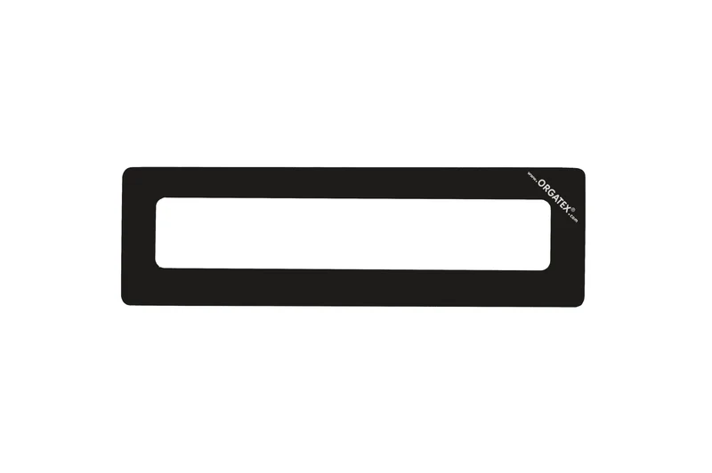 Magnetic Window Überschriftenfenster für DIN A4 hoch / A5 quer, Schwarz, 10 St. / Pack.