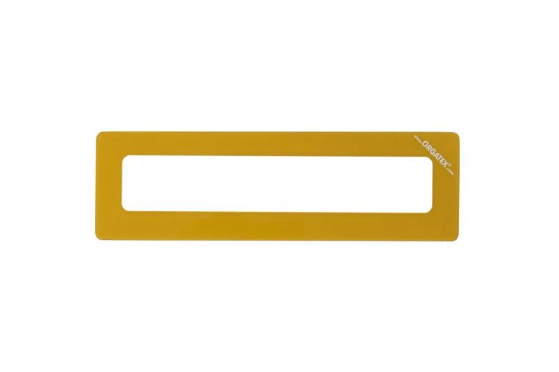 Magnetic Window Überschriftenfenster für DIN A4 hoch / A5 quer, Gelb, 10 St. / Pack.