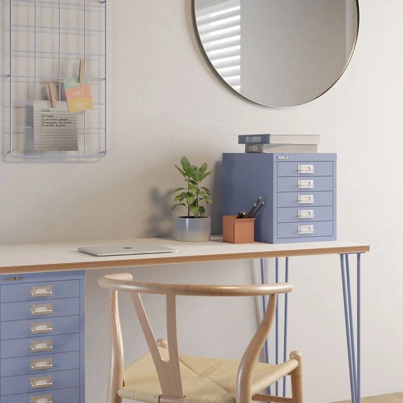 Bisley MultiDrawer™, 12er Serie, 5 Schubladen à H 51 00mm, DIN A4, viele Farben - jetzt auf Rechnung kaufen