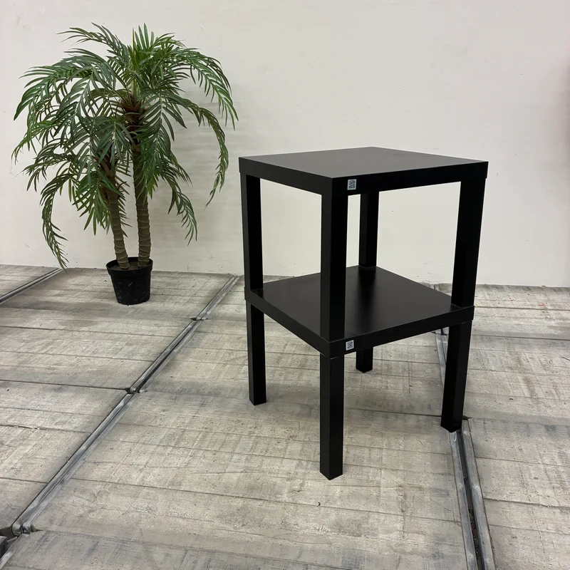 Ikea Lack Beistelltisch Schwarz Holz Mit Zwischenboden Tisch Gebraucht
