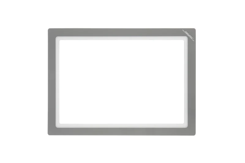 Magnetic Window Dokumentenfenster, Rahmen DIN A4 quer, Hellgrau, 10 St. / Pack.