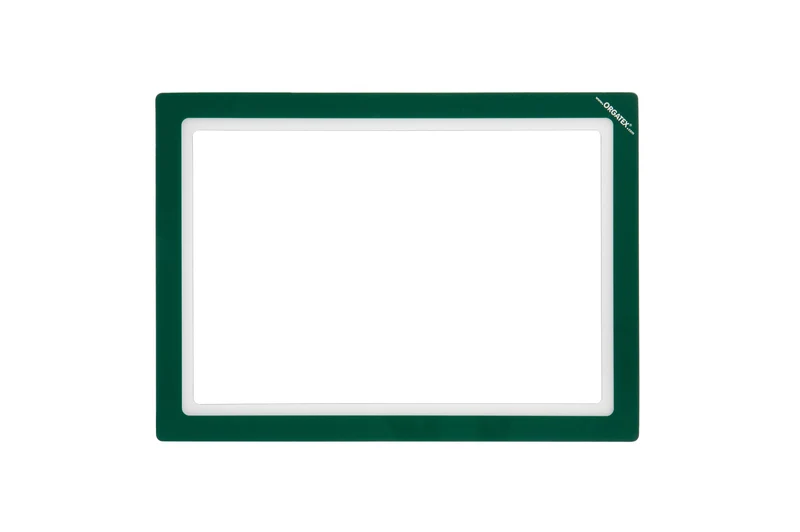 Magnetic Window Dokumentenfenster, Rahmen DIN A4 quer, Grün, 10 St. / Pack.