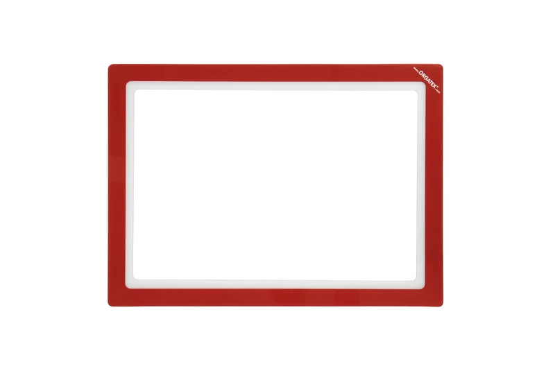 Magnetic Window Dokumentenfenster, Rahmen DIN A4 quer, Rot, 10 St. / Pack.