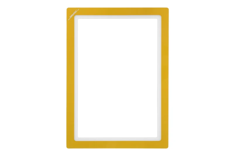 Magnetic Window Dokumentenfenster, Rahmen DIN A4 hoch, Gelb, 10 St. / Pack.