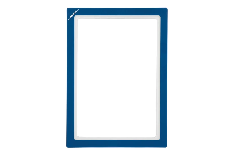 Magnetic Window Dokumentenfenster, Rahmen DIN A4 hoch, Blau, 10 St. / Pack.