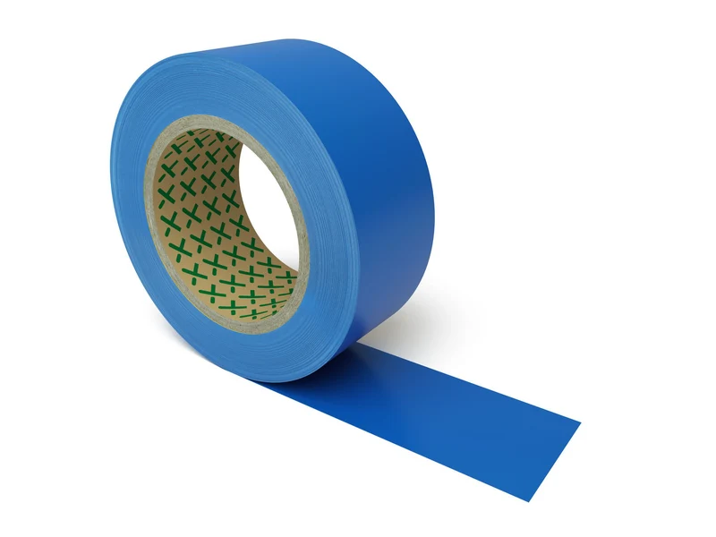 LongLife Eco - Bodenmarkierung Bandware, selbstklebend, 100mm, Dunkelblau