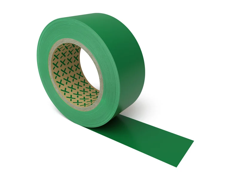 LongLife Eco - Bodenmarkierung Bandware, selbstklebend, 100mm, Grün