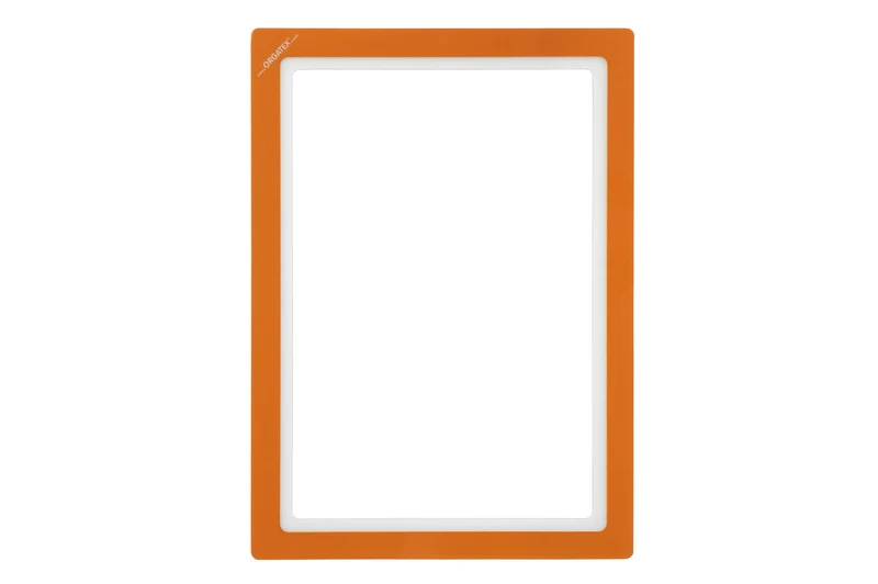 Magnetic Window Dokumentenfenster, Rahmen DIN A3 hoch, Orange, 10 St. / Pack.