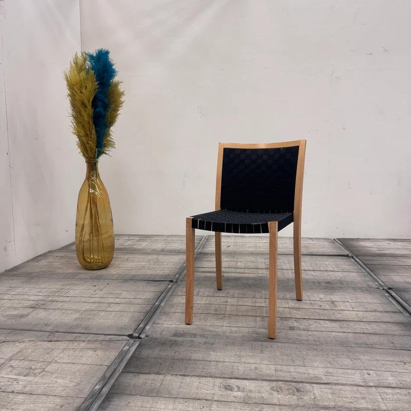 Thonet Stuhl 737 Esszimmerstuhl Geflecht Schwarz Braun Design Modern Gebraucht