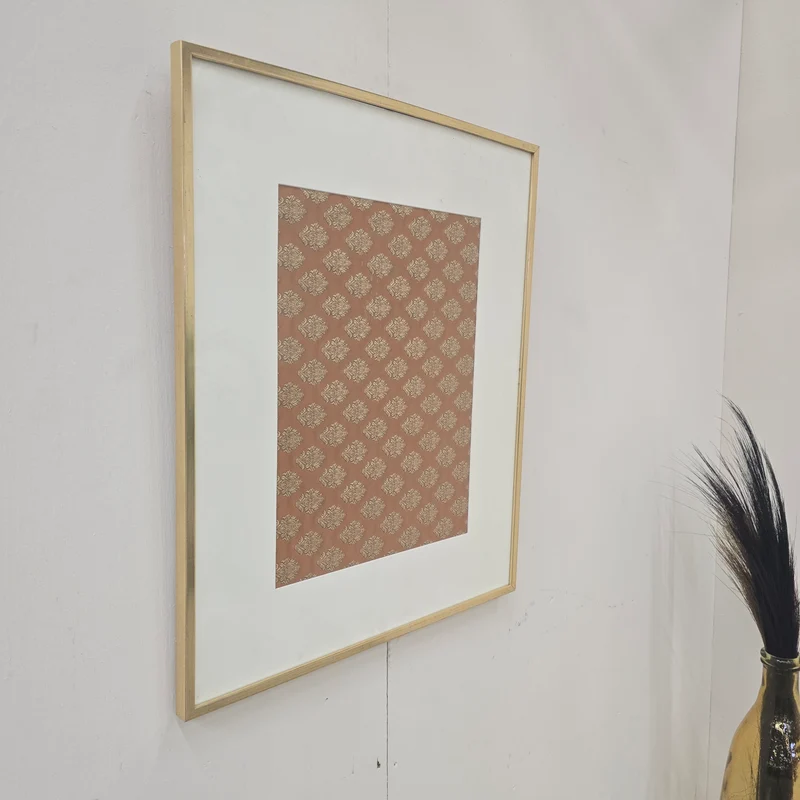 Wandbild Beidseitig goldener Rahmen Wanddeko