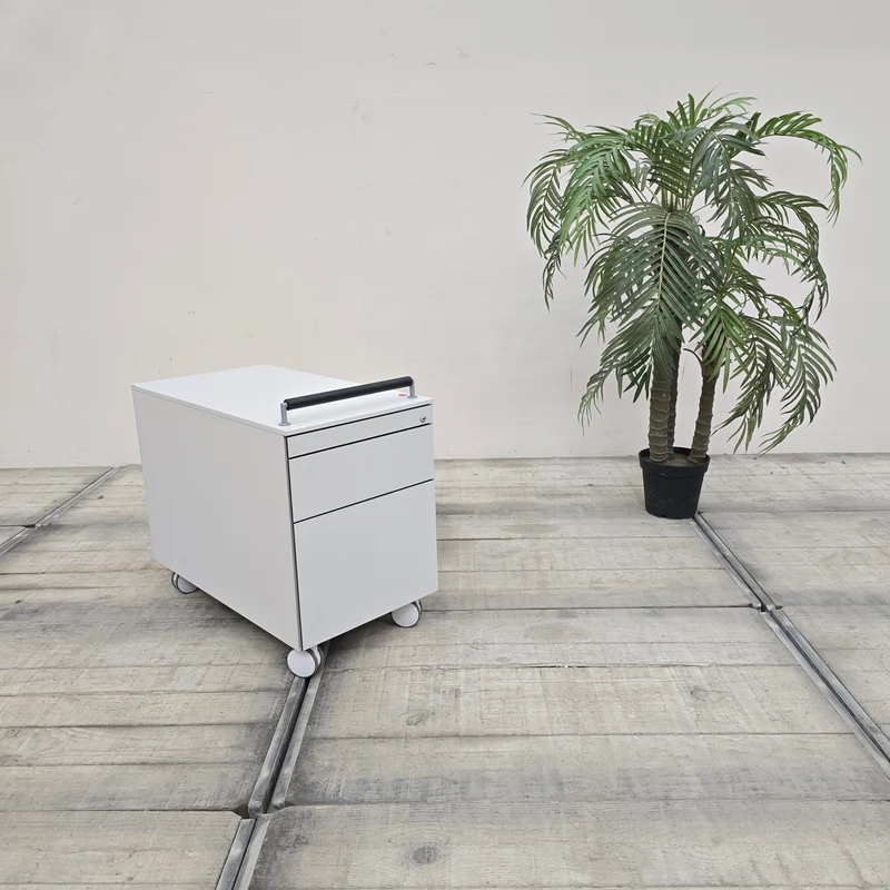 Planmöbel Rollcontainer Weiß 3 Schubladen Büro Container Gebraucht