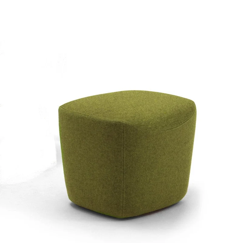 Lounge Hocker fm Pirum - hochwertiger Wollbezug Fenice