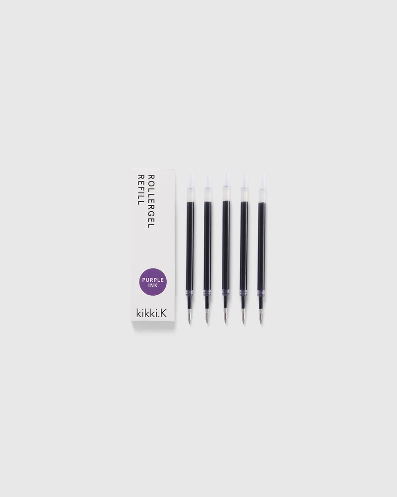 Rollergel Pen Refill Orchid 5pk