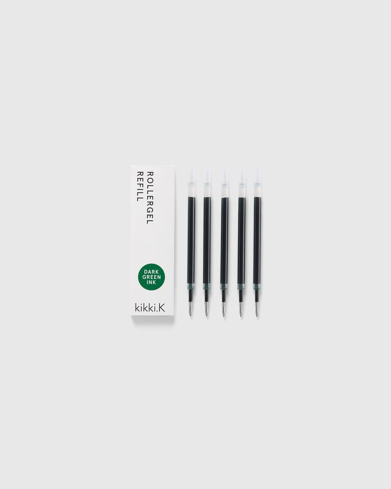Rollergel Pen Refill Lawn 5pk