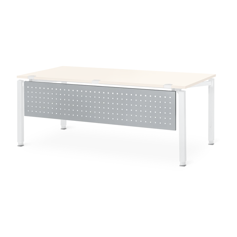 Sichtblende für Schreibtisch manuell höhenverstellbar