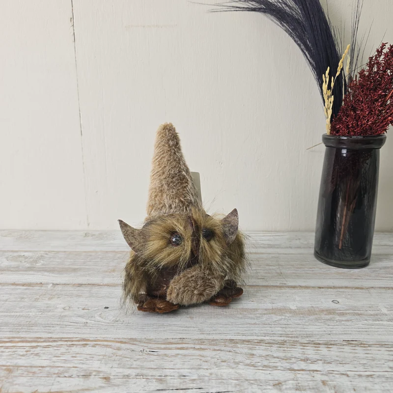 Figur Eule Hedwig Plüsch 21cm Mit Spitzhut Deko
