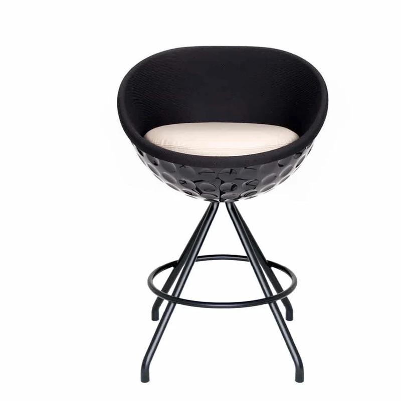 lillus EAGLE Barhocker- Tresenstuhl - Golf Stuhl - Cocktailstuhl - Kugelsessel - Ballsessel
