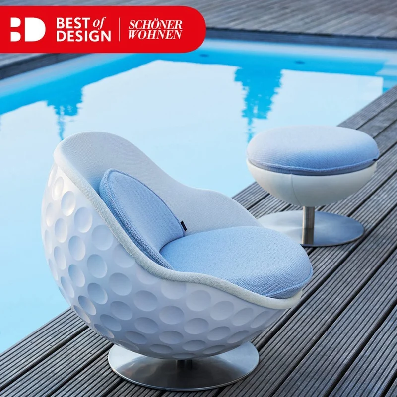 lillus EAGLE - Loungesessel - Ballsessel - Lounge Sessel - Kugelsessel - Golf