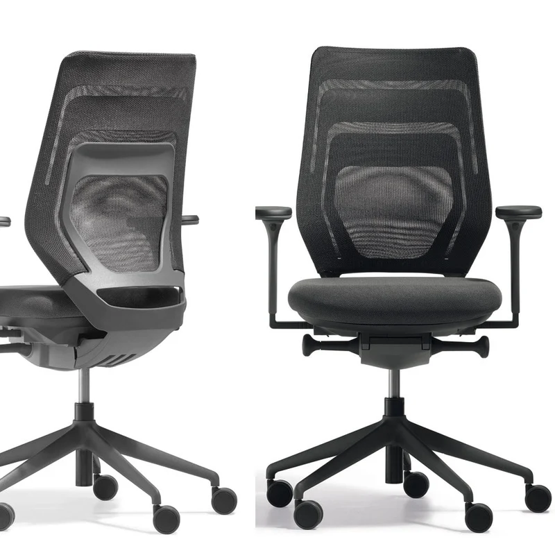 Ergonomischer Bürostuhl FM asiento Farbe Anthrazit