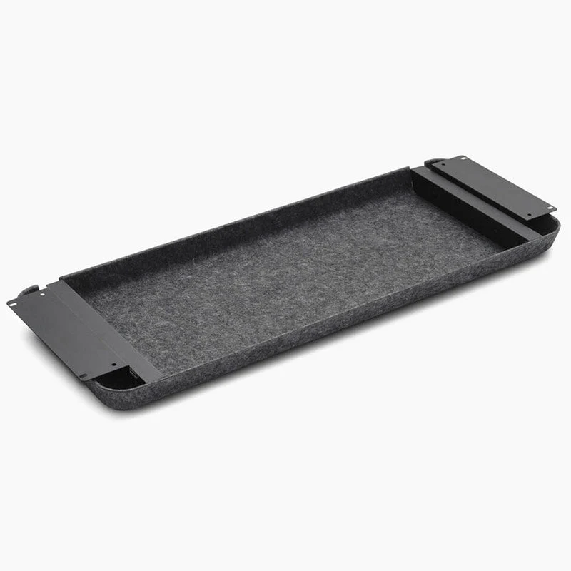 Unterbauschublade Schreibtisch Filz APTO Tischanbau und Tischzubehör - B73,3 x T 26 x H 4,4 cm