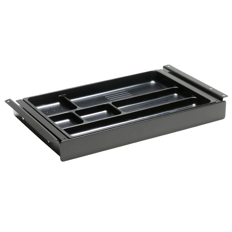 Schublade Unterbauschublade Schreibtisch Stiftablage - Ultra flach - B 42 x T 24,8 x H 4,6cm
