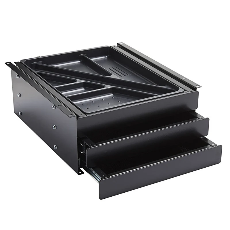 Unterbauschublade Schreibtisch Schublade Tri mit 3 Schubladen - in zwei Breiten B 31,6/40,2 x T 31,8/24,8 x H 13,9 cm - Made in Dänemark