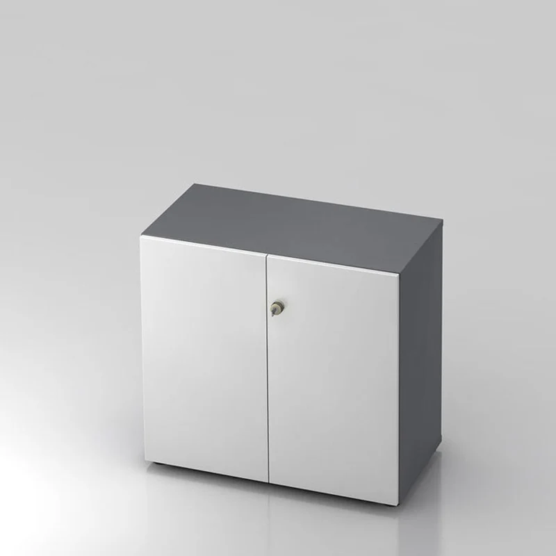 Aktenschrank Büroschrank Pure - 2 Ordnerhöhen 80cm breit