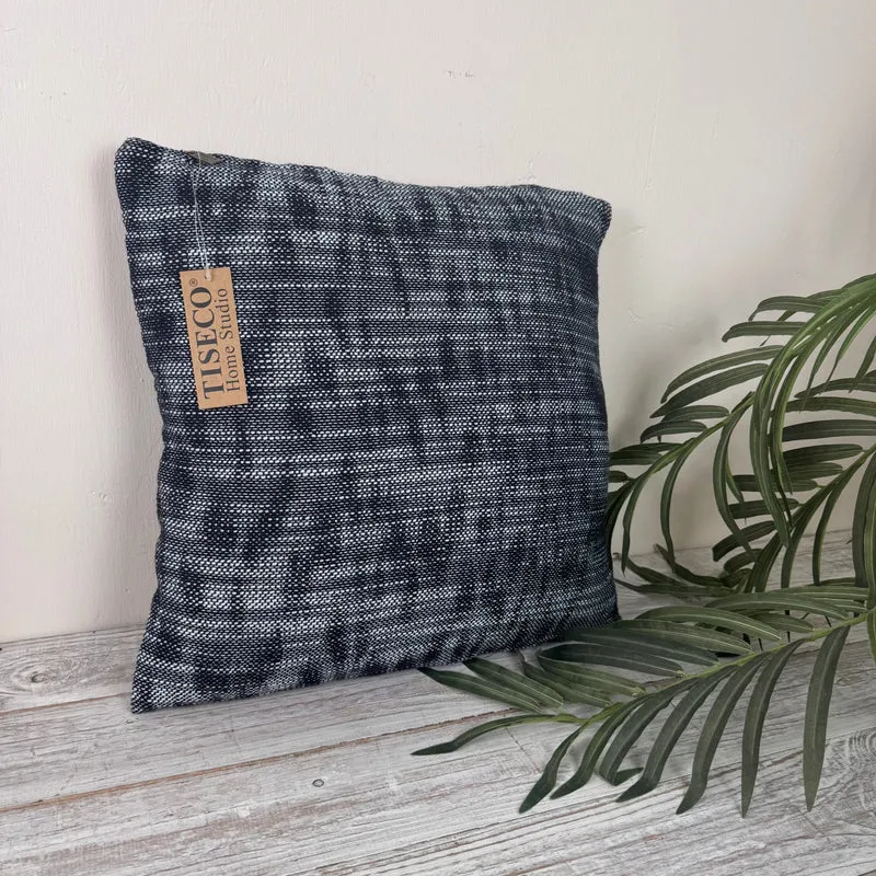 Tiseco Home Studio Kissen Schwarz Weiß 45x45 Neuware