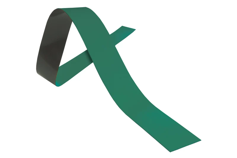 Lager-Schild Band, magnetisch 25 x 600mm, Grün, 10 St. / Pack.