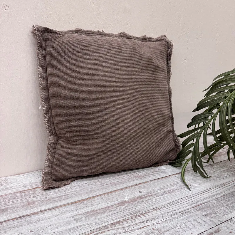 PTMD Kissen Indra Braun 45x45 Dekokissen Neuware