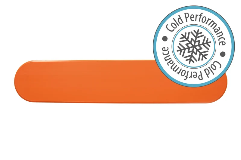 LongLife Rounded CP - Bodenmarkierung Längsmarkierung, selbstklebend 90 x 450mm, Orange, 50 St. / Pack.