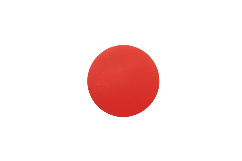 LongLife Rounded - Bodenmarkierung Punkt, selbstklebend 90mm (Ø), Rot, 50 St. / Pack.