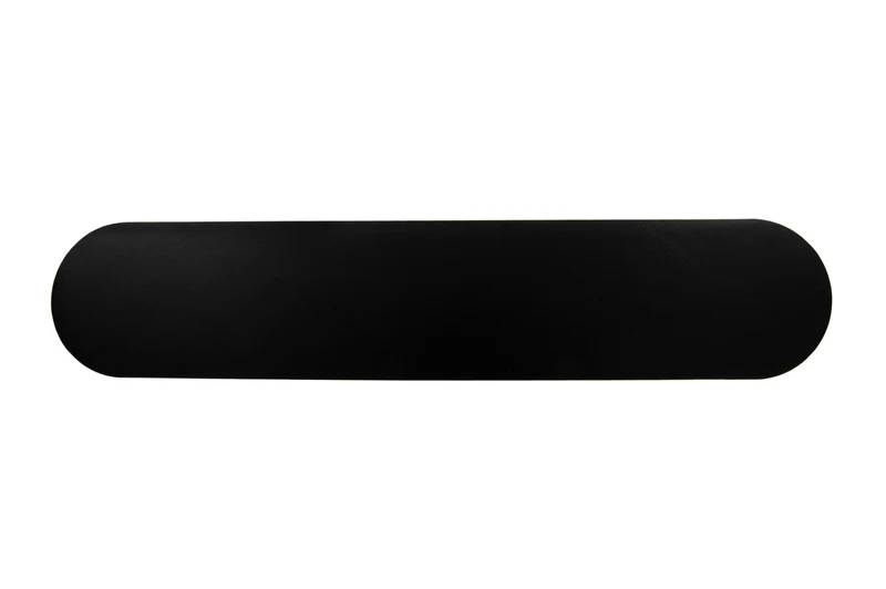 LongLife Rounded - Bodenmarkierung Längsmarkierung, selbstklebend 90 x 450mm, Schwarz, 50 St. / Pack.