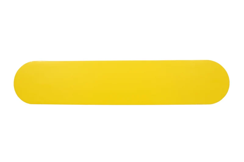 LongLife Rounded - Bodenmarkierung Längsmarkierung, selbstklebend 90 x 450mm, Gelb, 50 St. / Pack.
