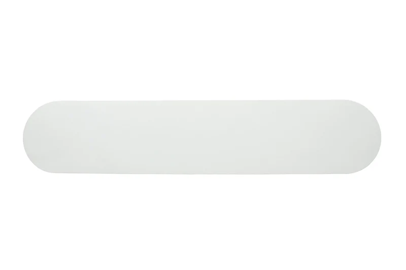 LongLife Rounded - Bodenmarkierung Längsmarkierung, selbstklebend 90 x 450mm, Weiß, 50 St. / Pack.