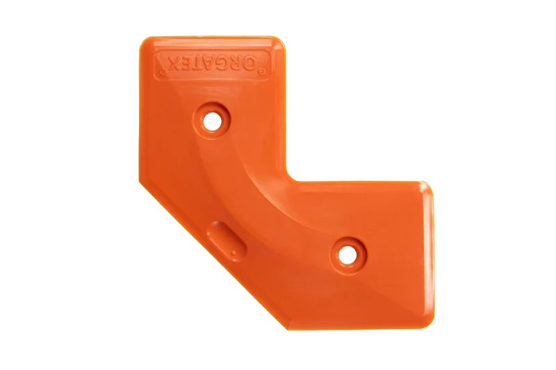LongLife Modul - Bodenmarkierung L-Winkel, zum Verschrauben 50mm, Orange, 20 St. / Pack.
