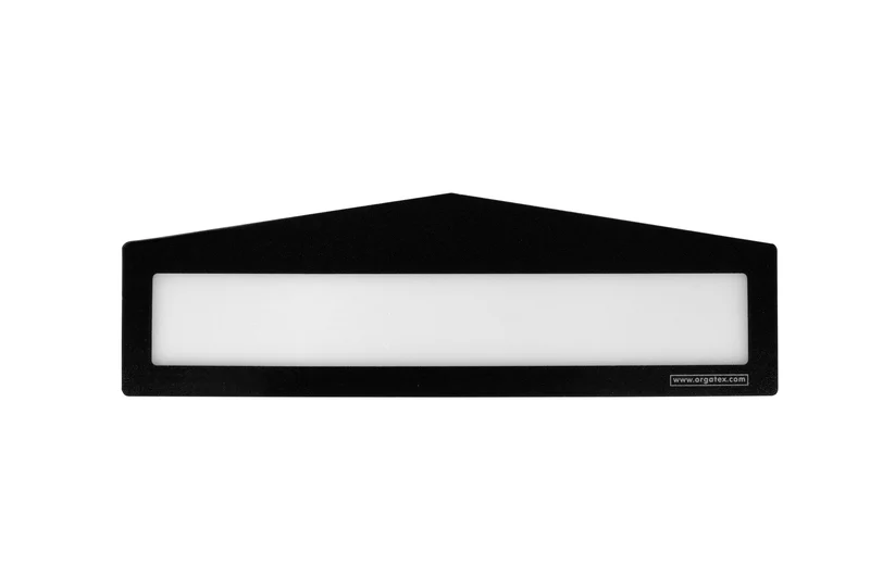 LongLife Klarsicht - Bodenmarkierung Bodenfenster - Pfeil, selbstklebend, Schwarz, 10 St. / Pack.