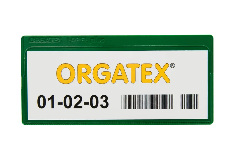 LabelPlus Etikettenträger, Magnetstreifen 80 x 160mm, Grün, 1 Magnetstreifen, 50 St. / Pack.