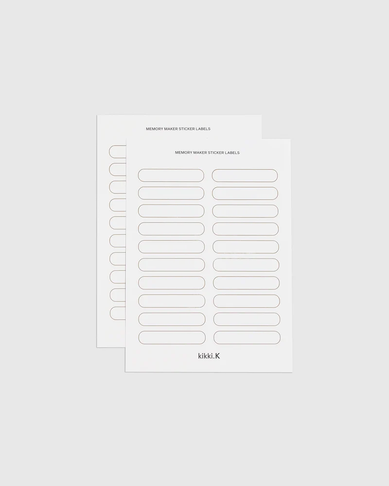 Memory Maker Label 2Pk