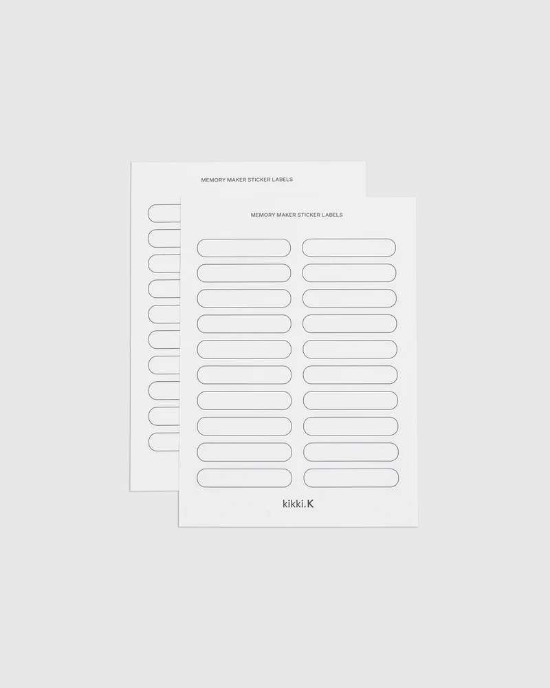 Memory Maker Label 2Pk
