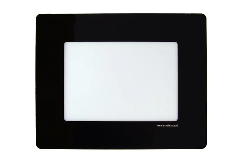 LongLife Klarsicht - Bodenmarkierung Bodenfenster, selbstklebend DIN A5, Schwarz, 10 St. / Pack.