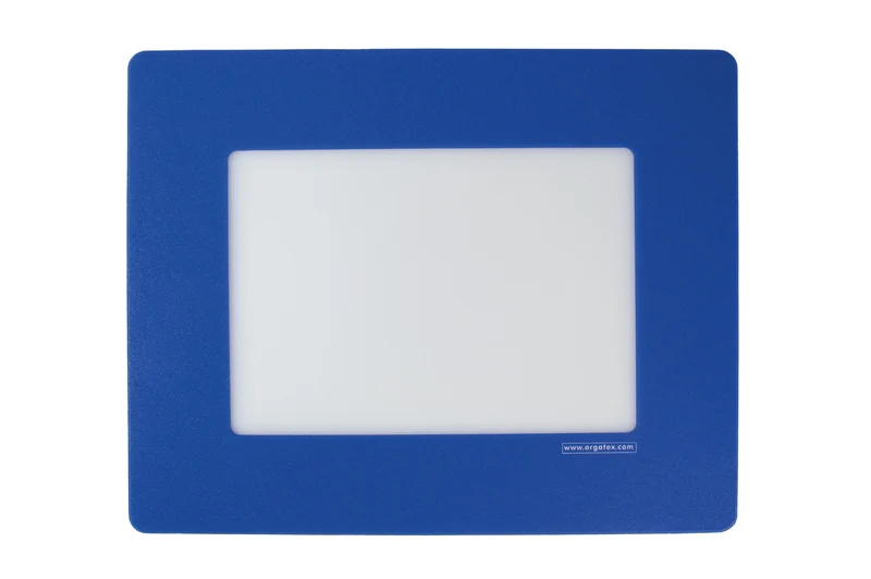 LongLife Klarsicht - Bodenmarkierung Bodenfenster, selbstklebend DIN A5, Dunkelblau, 10 St. / Pack.