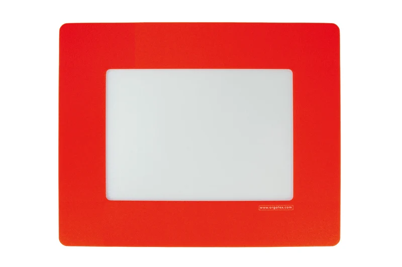 LongLife Klarsicht - Bodenmarkierung Bodenfenster, selbstklebend DIN A5, Rot, 10 St. / Pack.