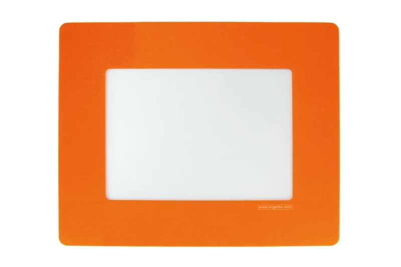 LongLife Klarsicht - Bodenmarkierung Bodenfenster, selbstklebend DIN A4, Orange, 10 St. / Pack.