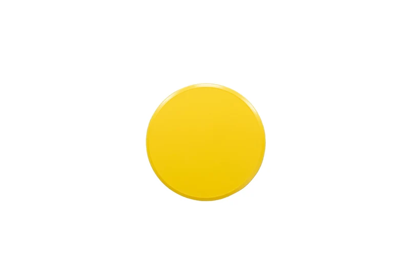 LongLife Rounded HD - Bodenmarkierung Punkt, selbstklebend 90mm (Ø), Gelb, 20 St. / Pack.