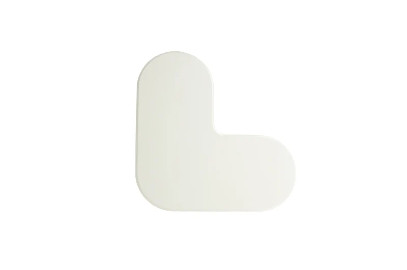 LongLife Rounded HD - Bodenmarkierung L-Winkel, selbstklebend 90mm, Weiß, 20 St. / Pack.