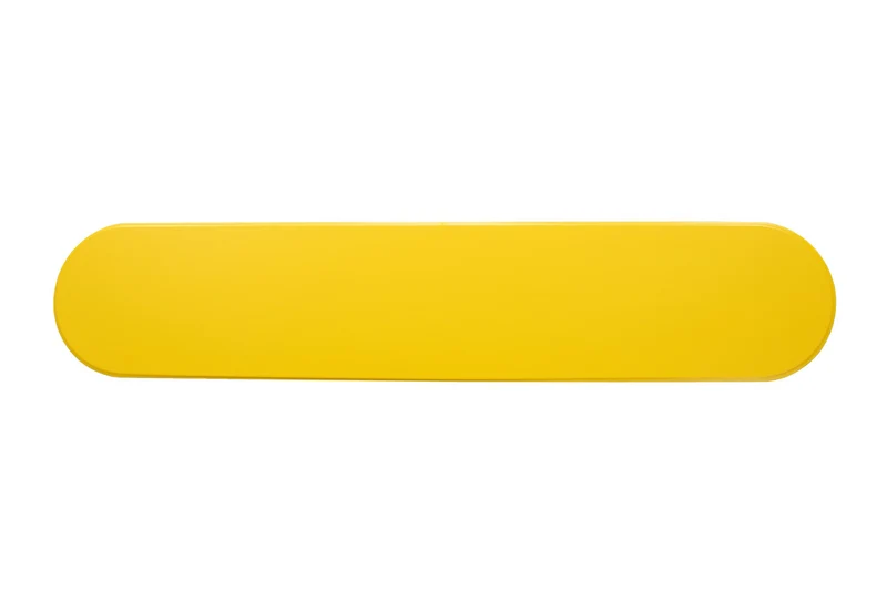 LongLife Rounded HD - Bodenmarkierung Längsmarkierung, selbstklebend 90 x 450mm, Gelb, 20 St. / Pack.